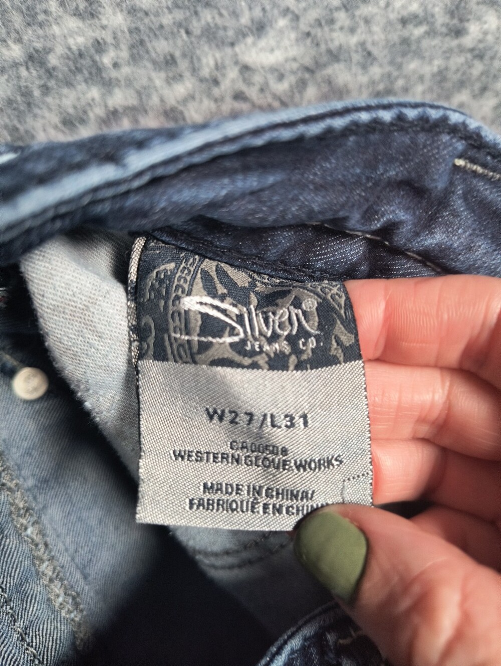Silver Suki Super Skinny jeans, women's W27/L31 - Picture 2 of 16